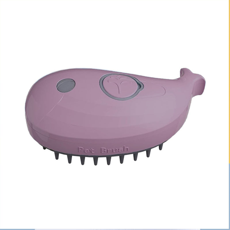Brosse à Chats 3-en-1 en Forme de Baleine