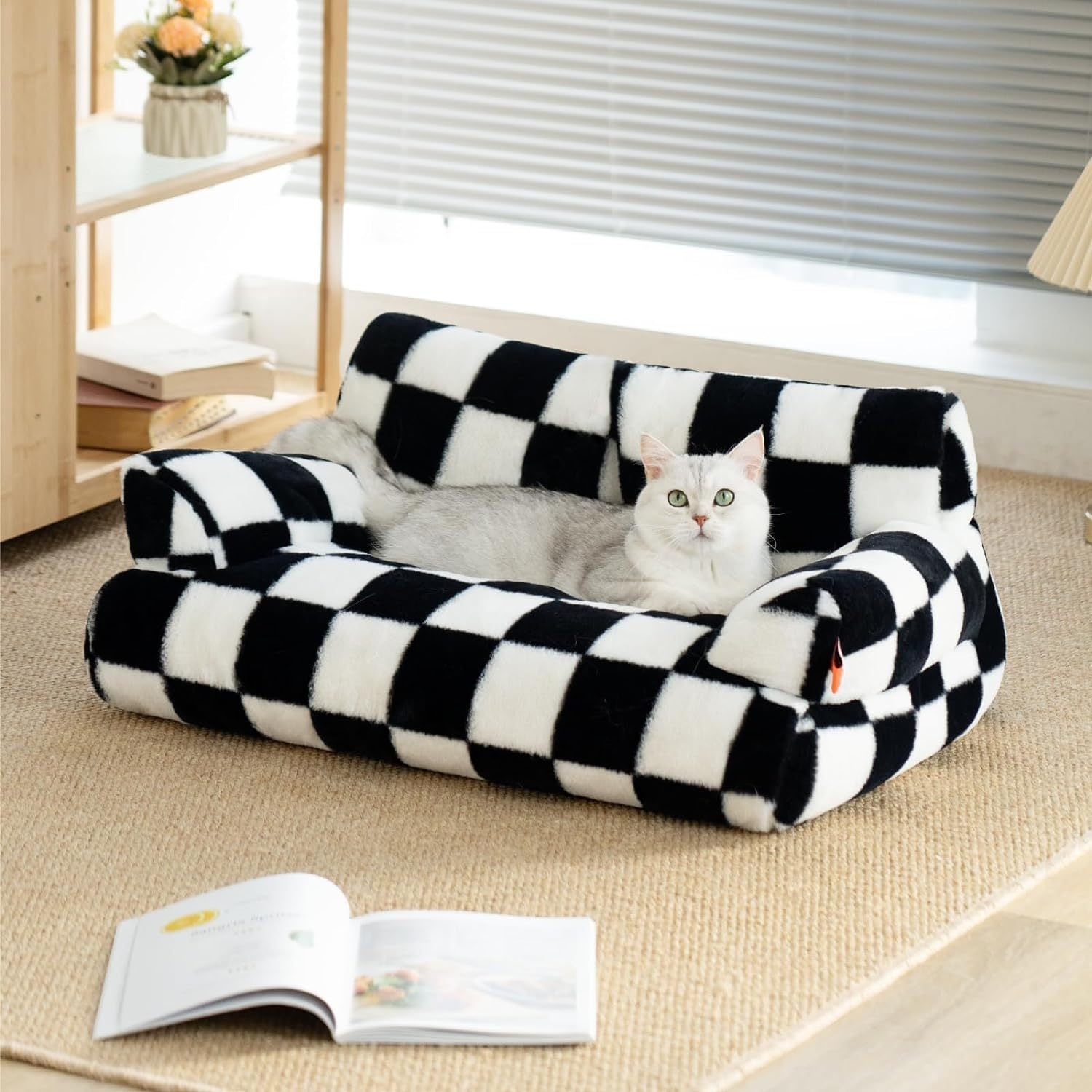 Canapé Doux pour Chats - Lit Lavable pour Animaux