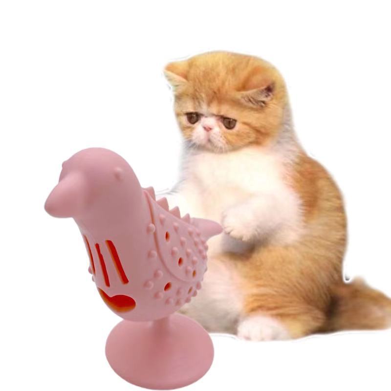 Jouet interactif en forme d'oiseau pour chats