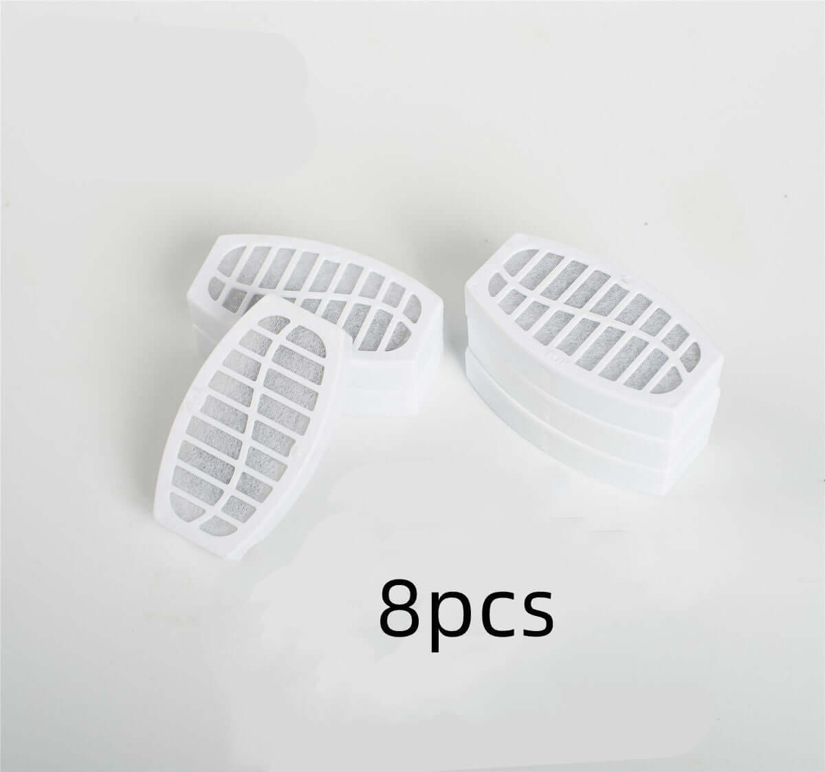 Filtres de rechange pour fontaines à eau pour animaux, pack de 8 pièces.