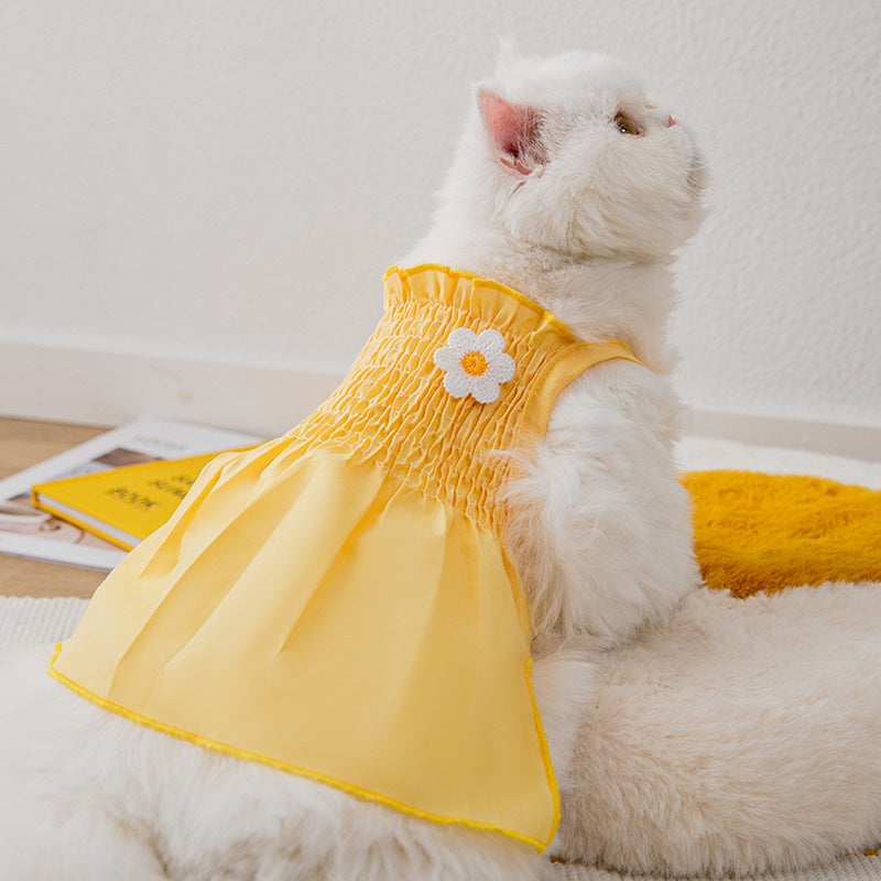 Robe pour Chien Tournesol - Vêtements pour Animaux