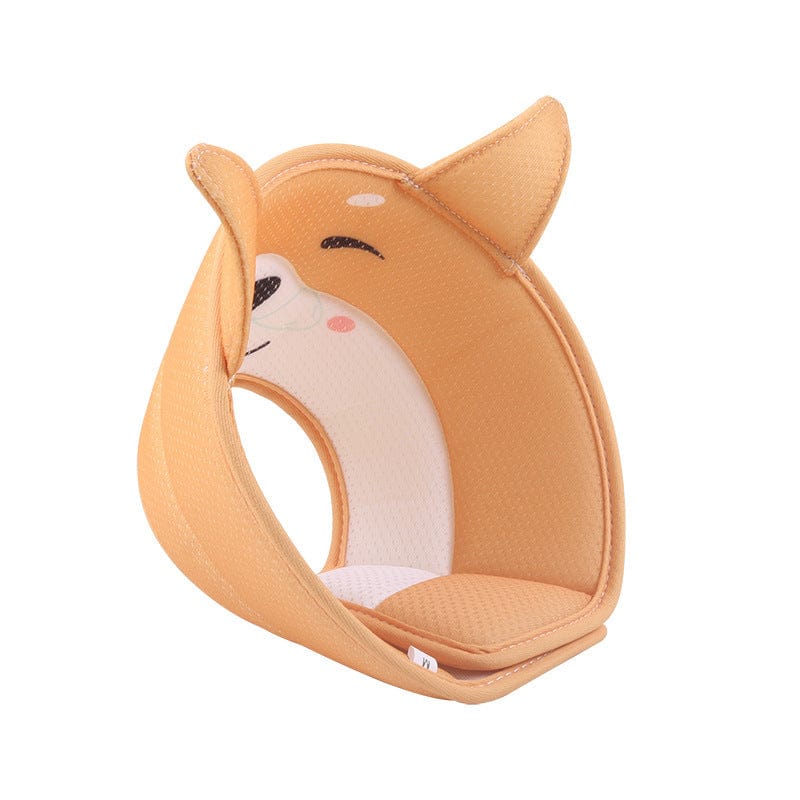 Collier cartoon 3D pour animaux, style amusant et respirant, idéal pour chiens et chats.
