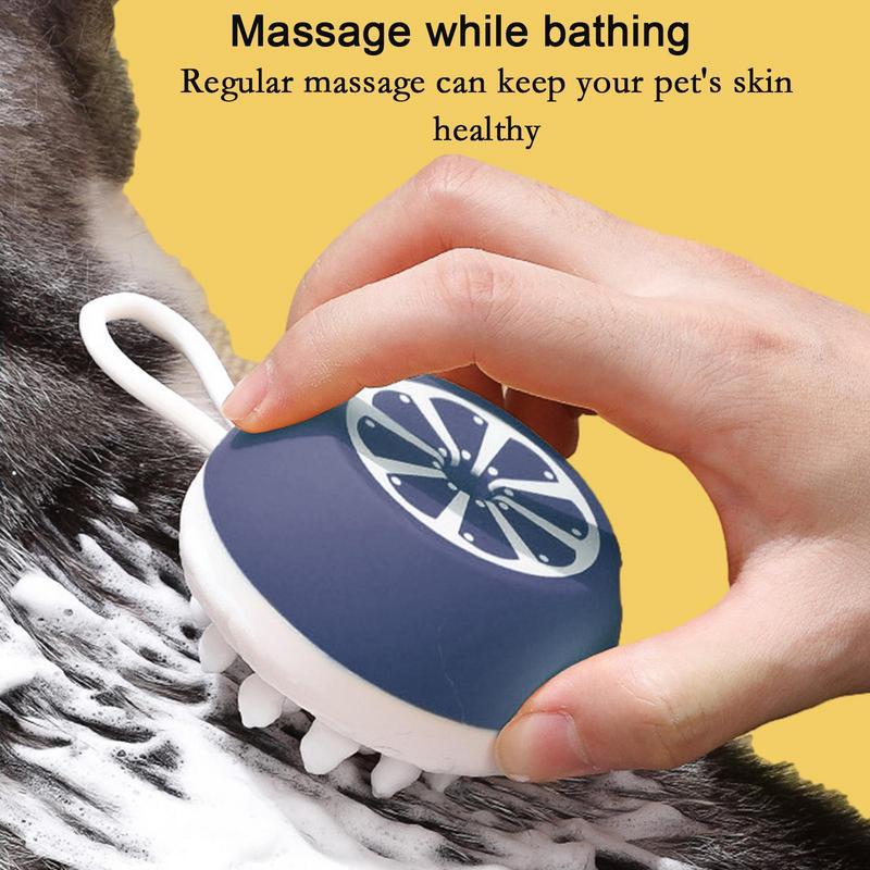 Brosse de Shampooing pour Chien 3 en 1