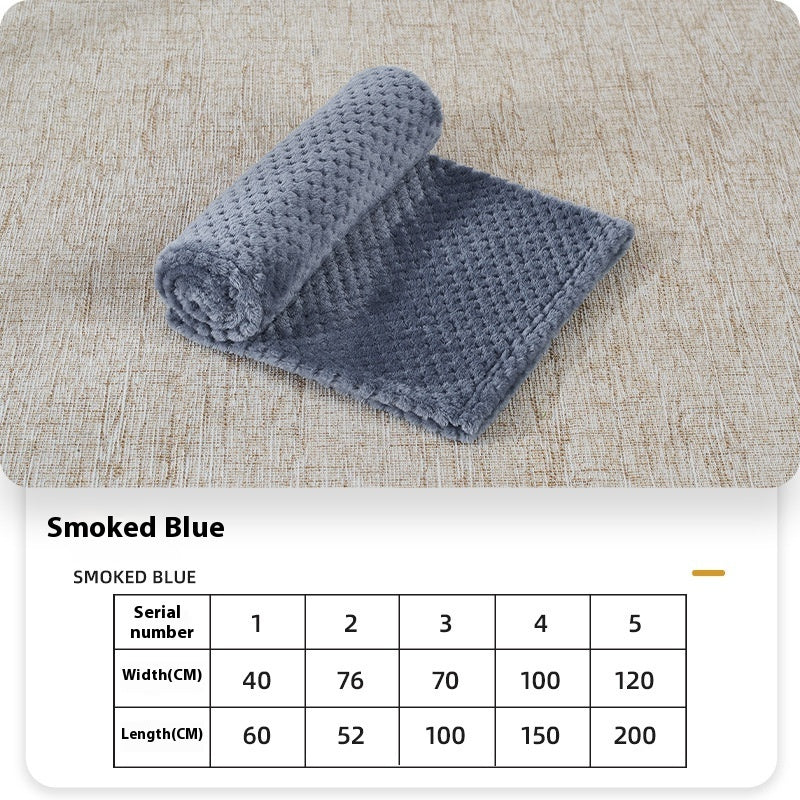 Couverture en Coral Fleece d'Été pour Chiens
